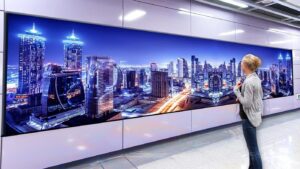 transparent LED screen panels